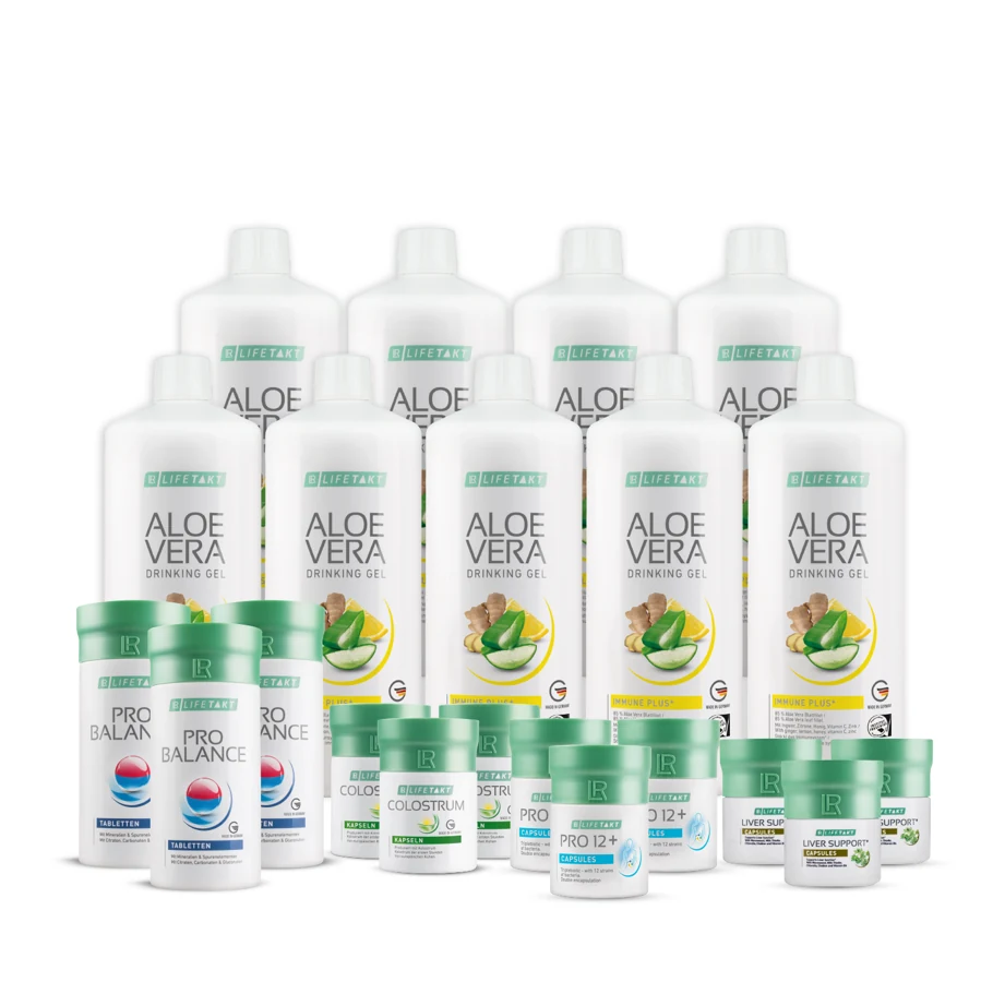 LR HEALTH MISSION 3 měsíce (Aloe Vera Gel  Immune + Colostrum Kapsle)