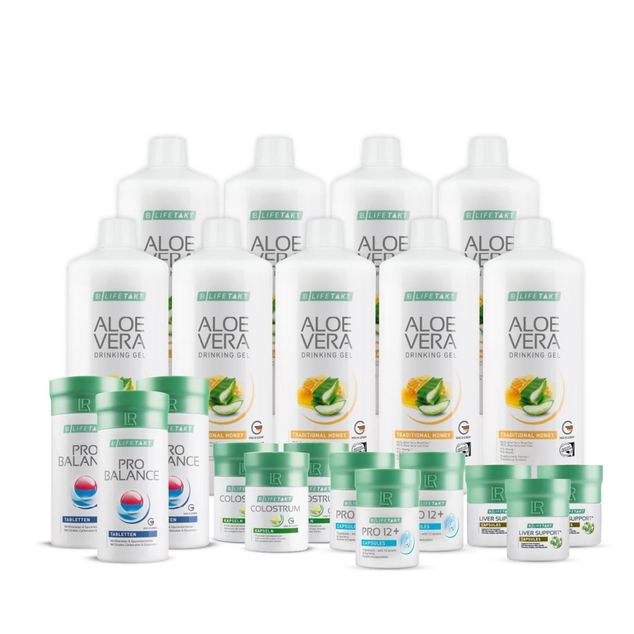 LR HEALTH MISSION 3 měsíce (Aloe Vera Gel Med + Colostrum Kapsle)