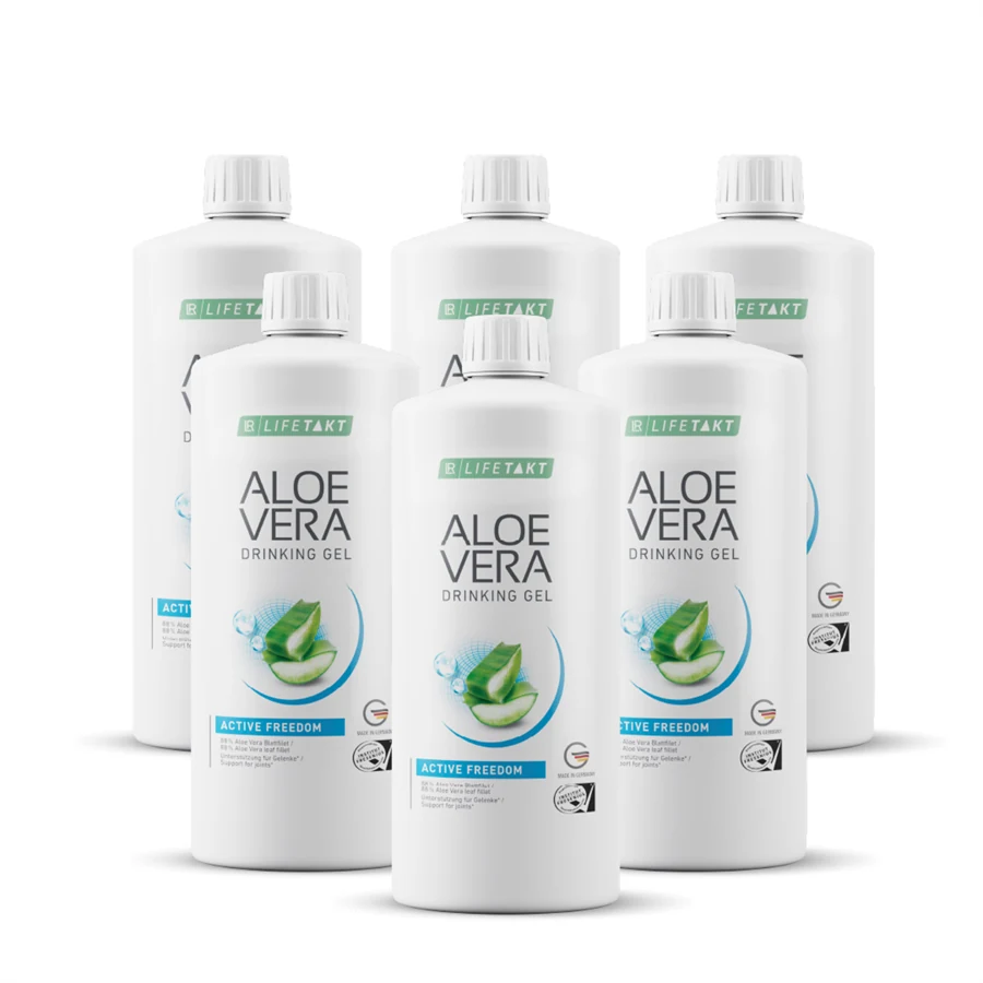 LR LIFETAKT Aloe Vera Drinking Gel Active Freedom Série 6 ks